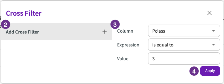 cross filters