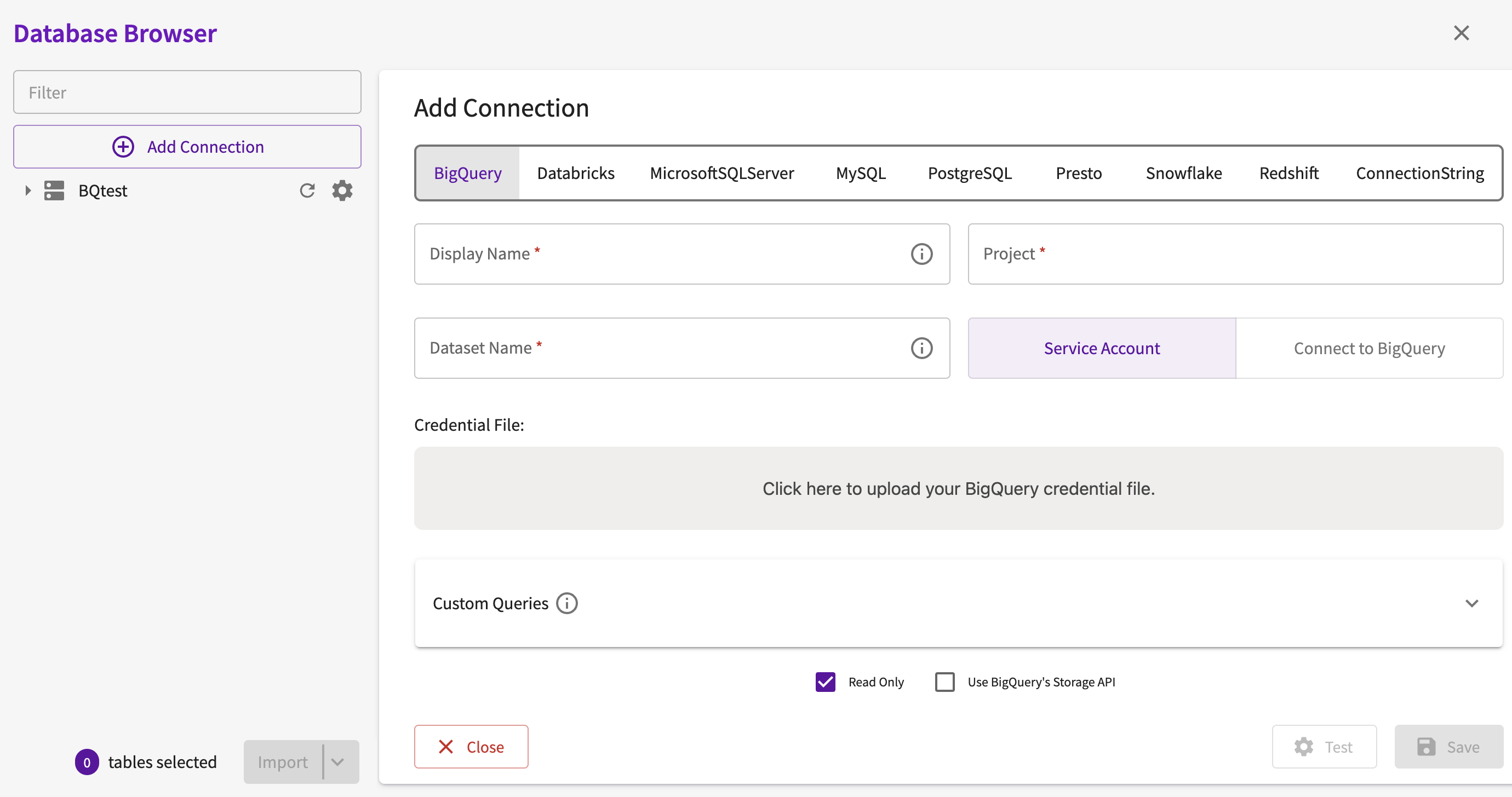 database browser