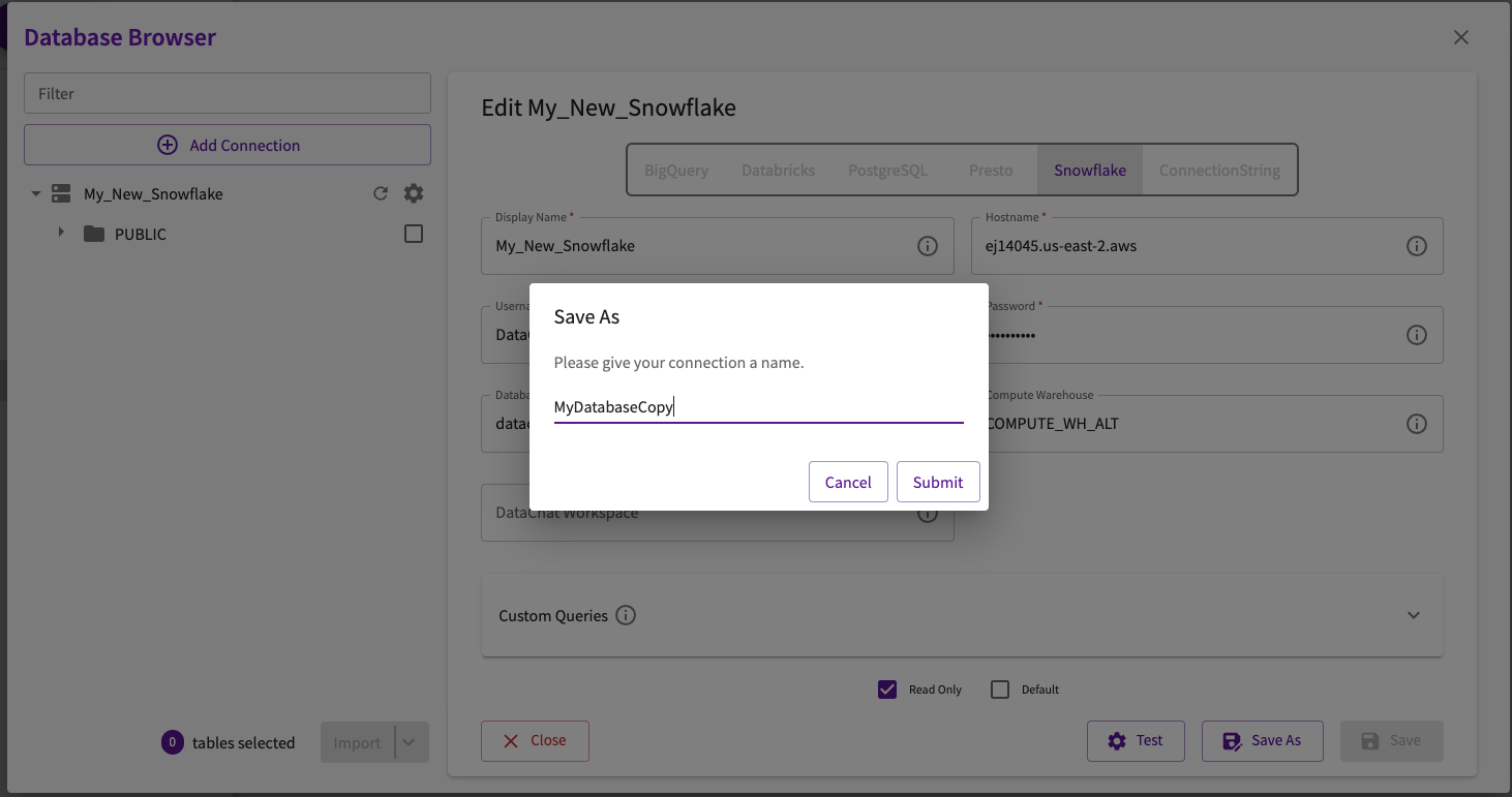 copy a database