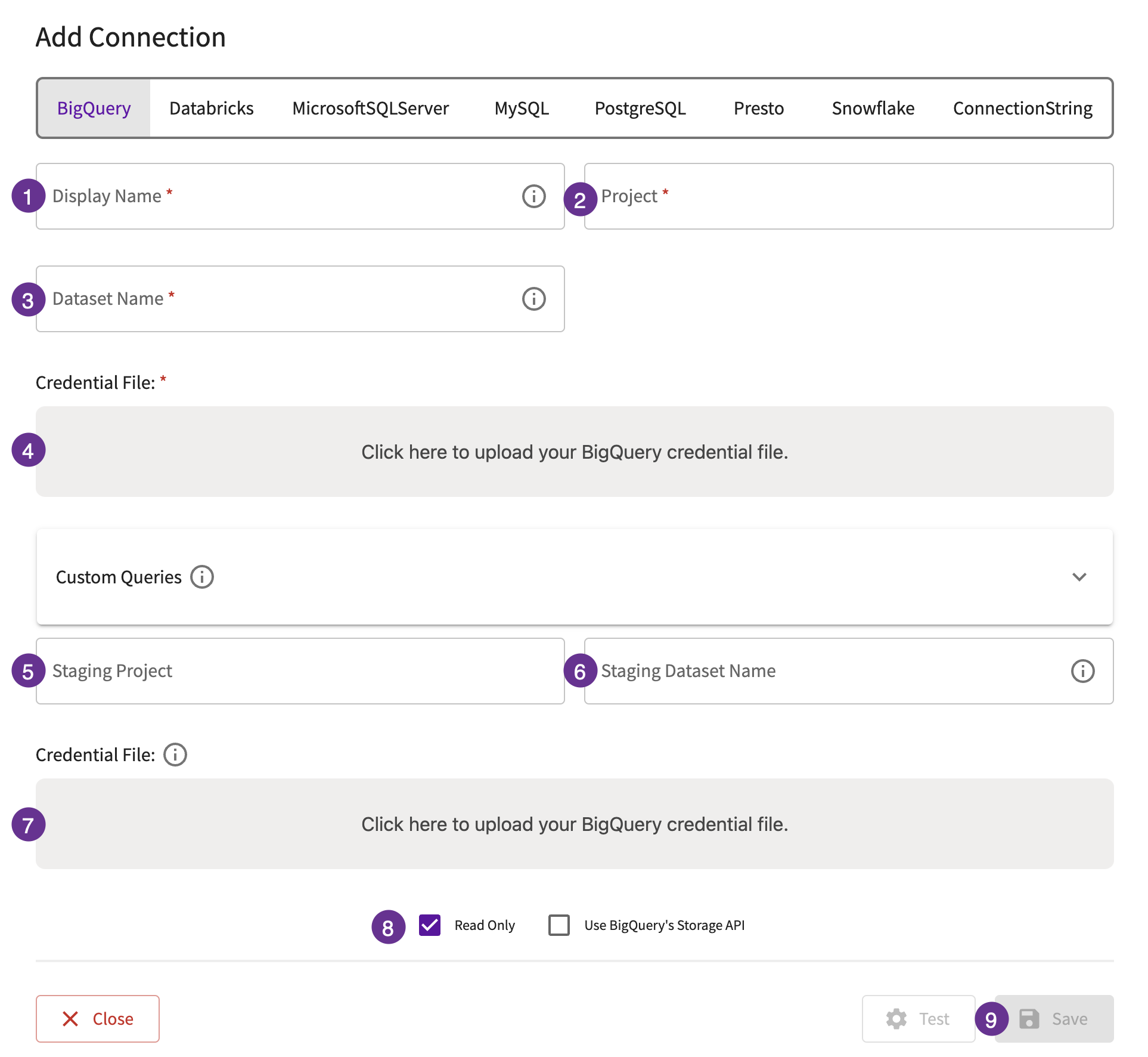 Big Query database