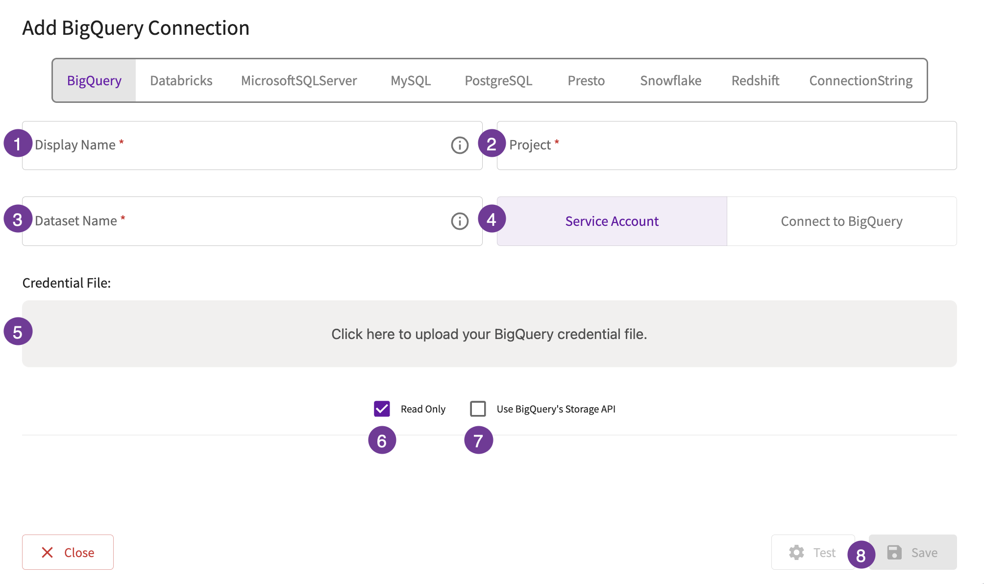 Big Query database