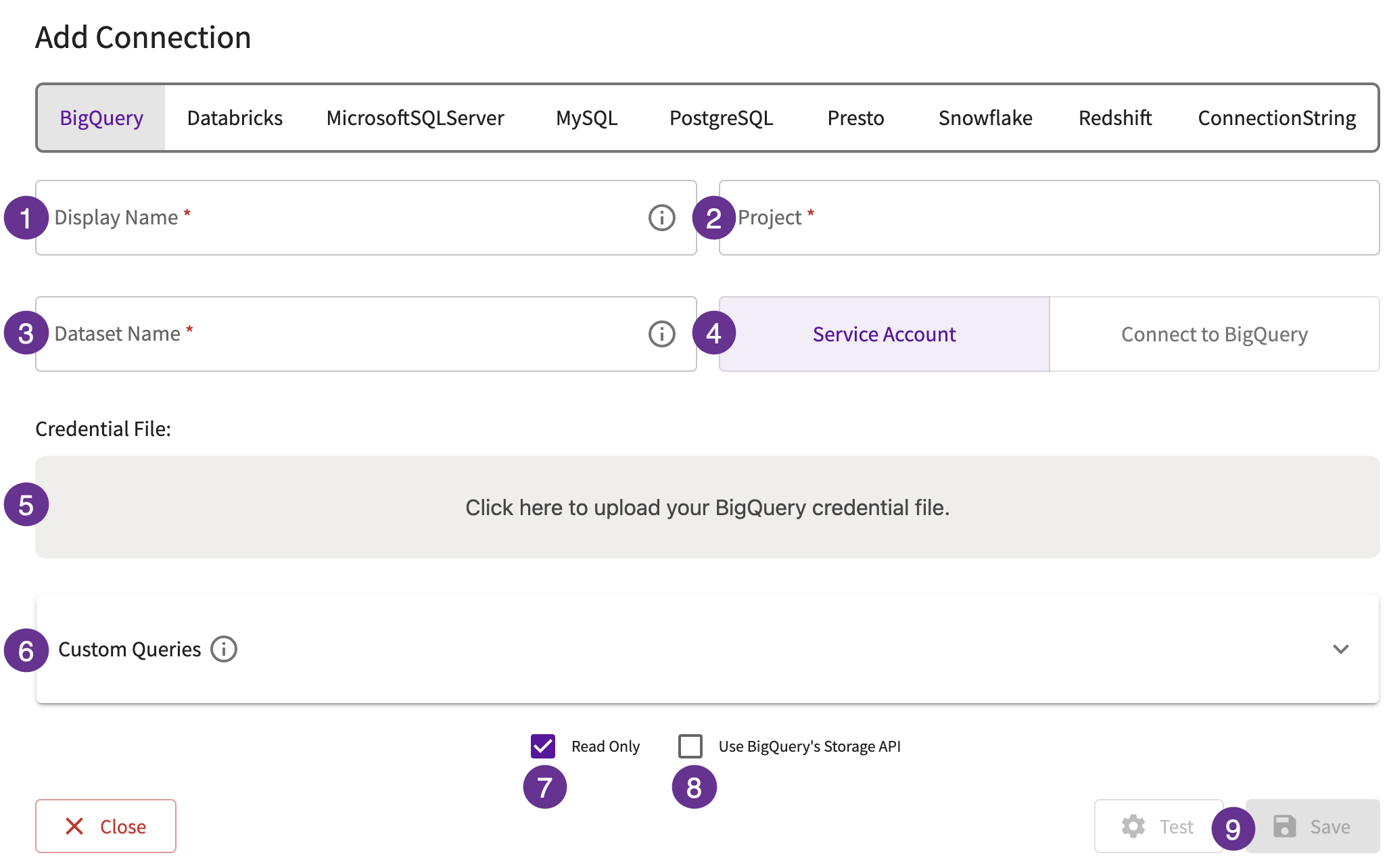 Big Query database