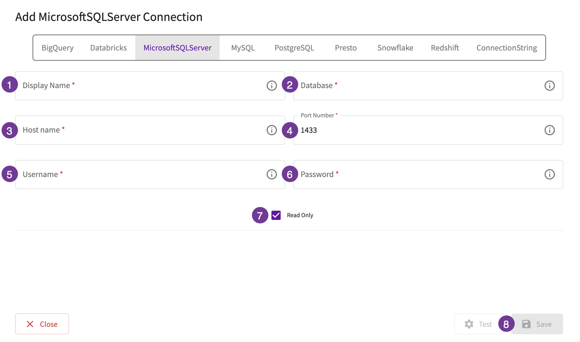 MicrosoftSQLServer database